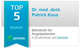 Jameda Zahnarzt Angstpatienten Siegel Oralchirurgie Dr. Kaus in Euskirchen Bild
